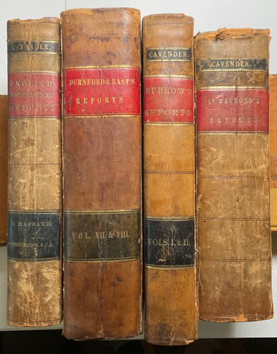Lot antique law - 4, court