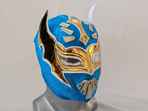 Maschera wrestling blu - da,