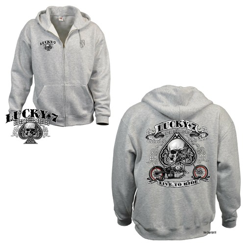 Giacca motociclista felpa - da,