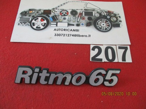 Logo fregio scritta fiat - fiat, ritmo