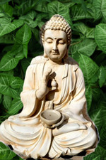 STATUA BUDDA BUDDHA PIETRA DA