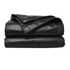 Telo Telone PVC Nero Occhiellato Impermeabile con occhielli su misura 450 gr