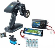 CARSON RC Models, Telecomando Reflex Pro 3 Set Elettrico 2,4GHz + Servo CS5