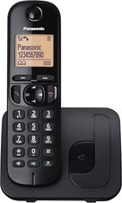 Cordless Panasonic KX-TGC210 Telefono DECT Nero Call Identifier