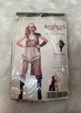 Costume Ezio Ragazza Assassin's Creed Vestito Fantasia Halloween Deluxe Adulto Taglia M