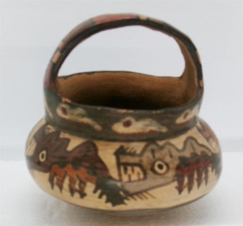 Nazca cesto ceramica replica - cesto,