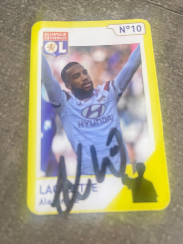 Carte alexandre lacazette - carte, /