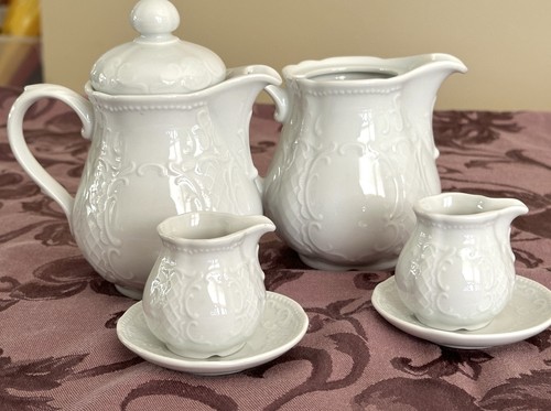 Teiera cremoso vintage di - teiera, e