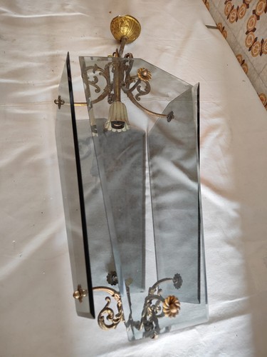 Lampada sospensione anni 60 - a,