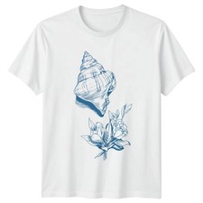 T-shirt uomo Seashell Flowers