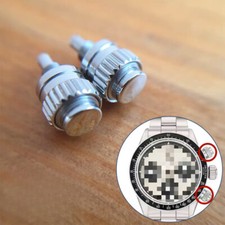 Pulsante in acciaio adatto per