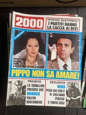 NOVELLA 2000 n°19 1979 MINA AMANDA LEAR MARILYN MONROE MINNIE MINOPRIO LOREN 