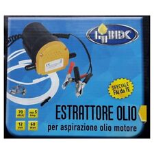 Pompa aspirazione travasatore cambio olio, gasolio, benzina diesel auto moto 12V