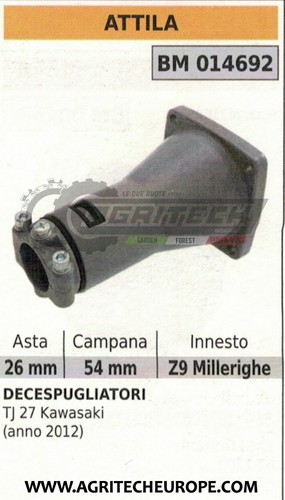 Campana frizione completa - campana,