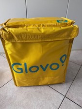 Zaino GLOVO - Borsa Termica Delivery Porta Pizze Fattorino IMPERMEABILE/ESPANDIB