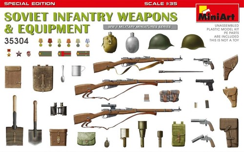 Miniart soviet infantry - 1:35,