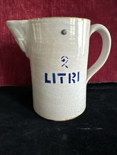 ANTICA BROCCA LATTE  DUE LITRI CERAMICA GALVANI PORDENONE