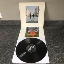 RARE LP PINK FLOYD WISH YOU WERE HERE SHVL814 UK 2ND HTM PRESS MISLABLE EX+/EX+