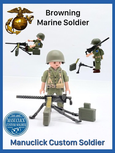 Playmobil custom ww2 marine - custom,