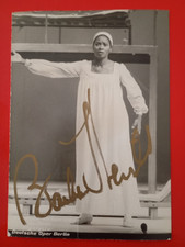 BARBARA HENDRICKS AUTOGRAFO ORIGINALE STUPENDA FOTO 10 x 15 cm SIGNED SOPRANO