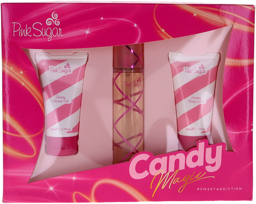 Pink sugar candy magic - sugar,