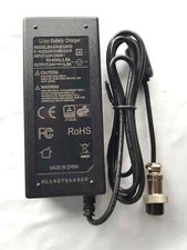 Rasoio caricabatterie scooter elettrico 24 V 1,6 A bicicletta quad ciclomotore E100S E200 E300 X250 Regno Unito