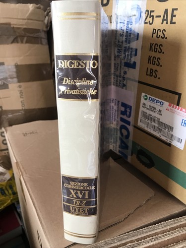 Utet digesto delle - digesto, discipline