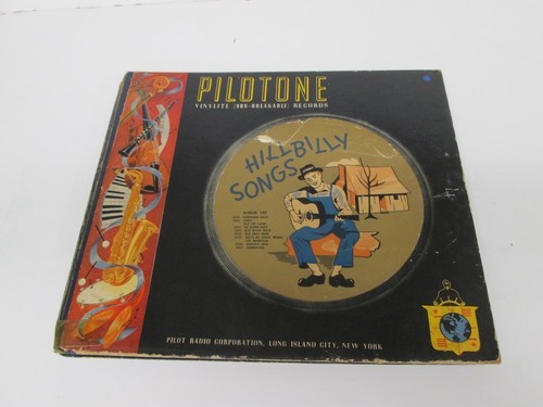 78tk album hillbilly pilotone - album-, hillbilly-pilotone