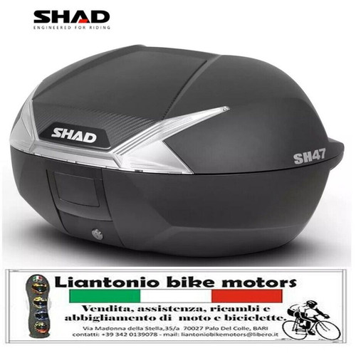 Bauletto shad sh47 nero - shad,