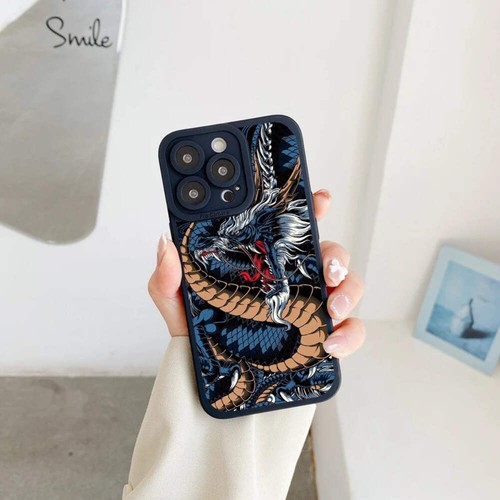 Custodia telefono dragon - custodia,