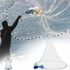 Rete da pesca in ghisa raggio