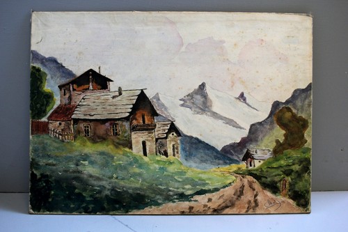 Antico dipinto due - antico,