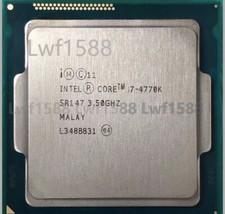 Processore CPU Intel Core i7-4770K quad-core 8 MB SR147 3,5 GHz LGA1150