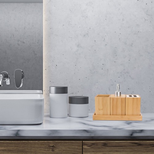 Set accessori bagno - set,