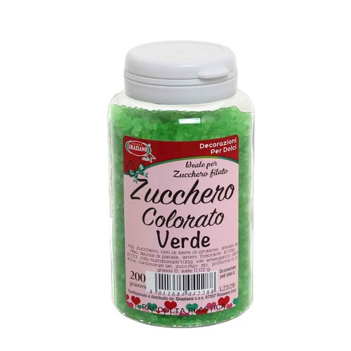 Cristalli zucchero colorato - di,