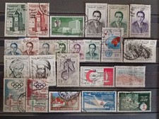WA08 - MAROCCO 1960/64 - 24 Francobolli usati