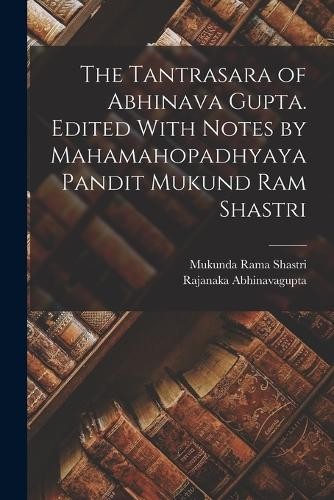 Rajanaka abhina the tantrasara - abhina,