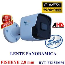 Telecamera fisheye bullet videosorveglianza 4 in 1 1080p 2 mega pixel ahd tvi 