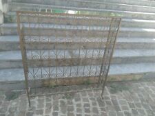 Tre grandi copritermosifoni metallo dorato vintage artigianali copri radiatori 