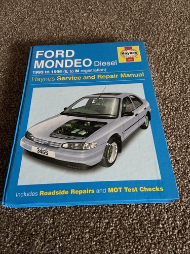 Haynes manual 3465 - 3465., ford