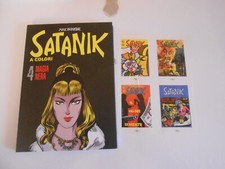 SATANIK a colori n.4-MAGIA NERA-COMPLETO DI FIGURINE