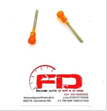 VITI FANALI ARANCIO POSTERIORI E ANTERIORI FIAT 124 125 126 127 128 131 PEZZI 2 