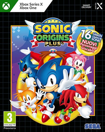 Xbox sonic origins - xbox, s/x