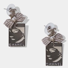 Bijoux chanel métal argent - chanel,