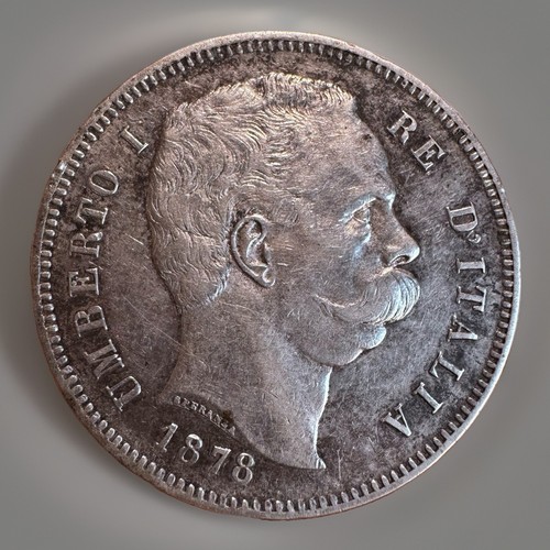 Lire 1878 umberto - bb, regno