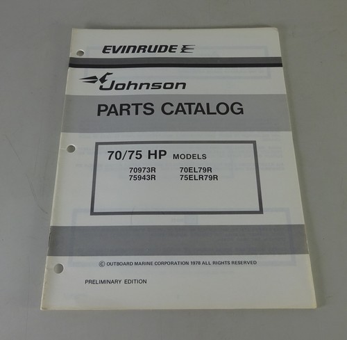 Catalogo parti evinrude - parti,