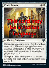 MTG PLATE ARMOR FOIL EXC - CORAZZA DI PIASTRE - AFR - MAGIC
