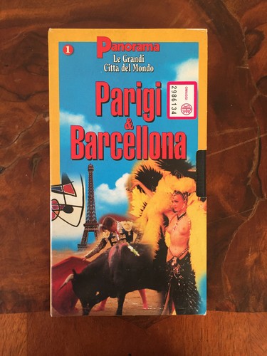 Vhs film parigi barcellona - film,
