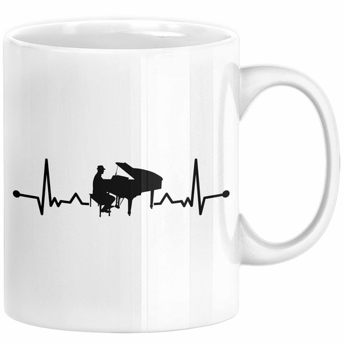 Piano suonatore tazza regalo - piano,