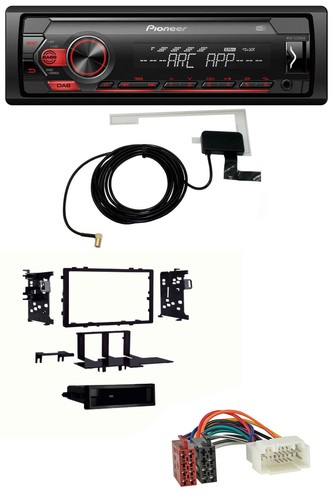 Pioneer 1din usb dab mp3 - usb, aux